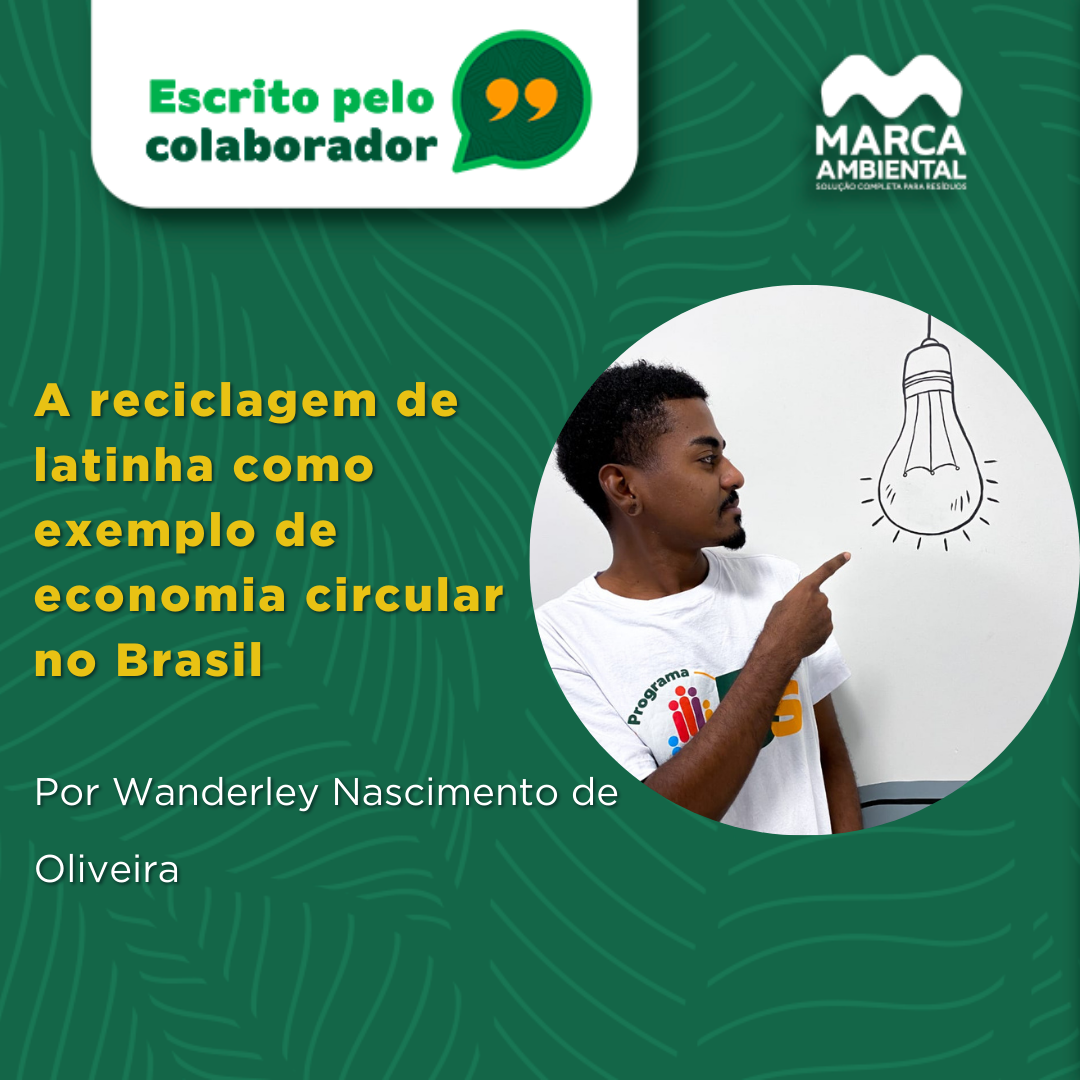 A reciclagem de latinha como exemplo de economia circular no Brasil