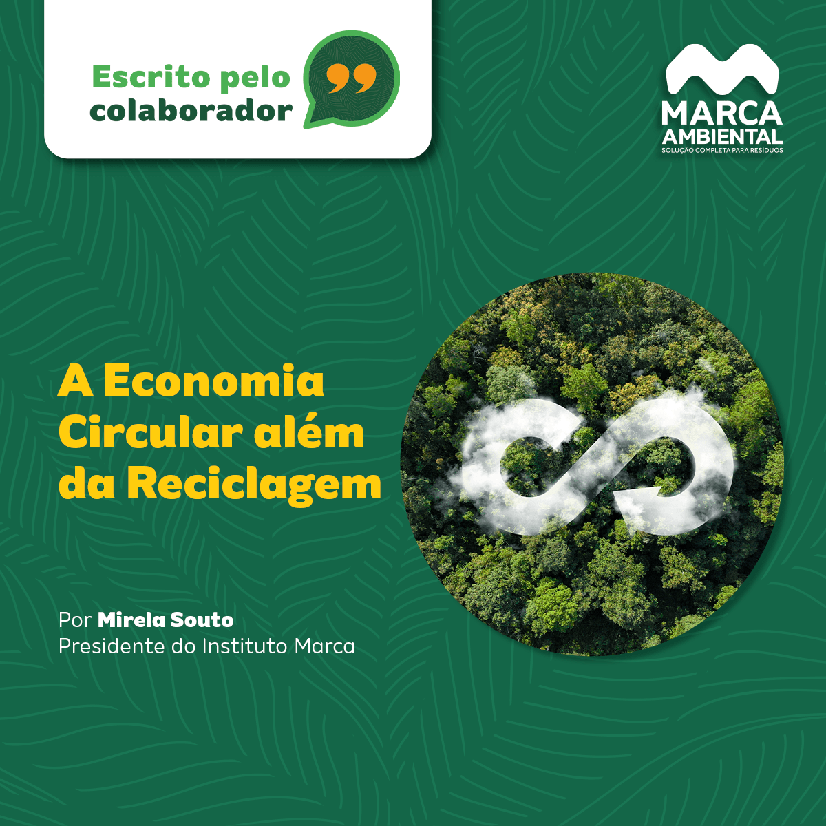 A Economia Circular além da Reciclagem